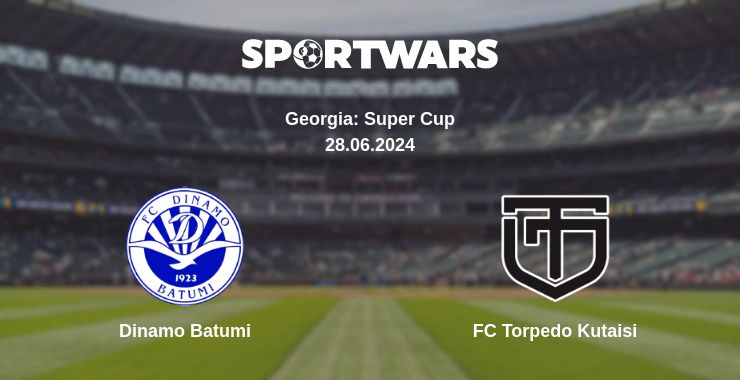 Where to watch the match Dinamo Batumi - FC Torpedo Kutaisi