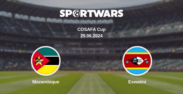 Where to watch the match Mozambique - Eswatini