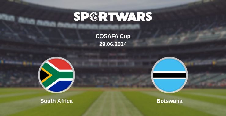 Where to watch the match South Africa - Botswana