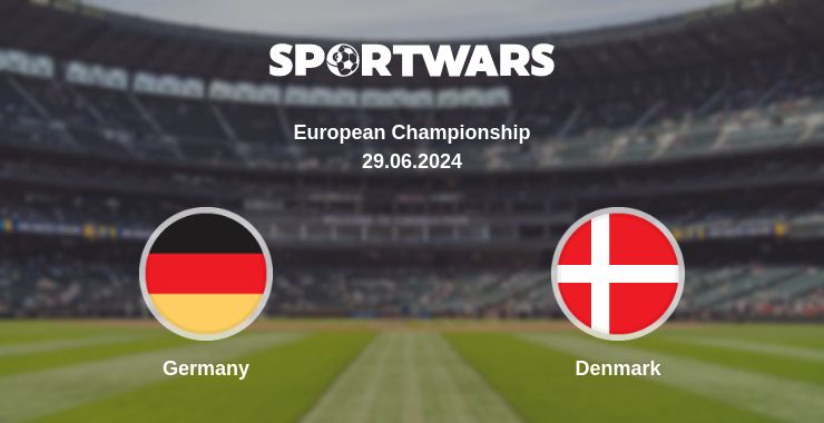 Where to watch the match Germany - Denmark