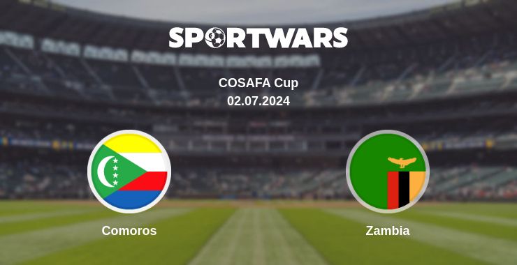 Where to watch the match Comoros - Zambia