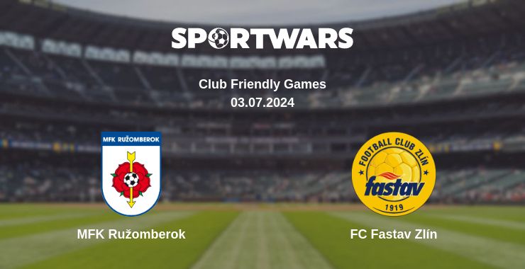 Where to watch the match MFK Ružomberok - FC Fastav Zlín