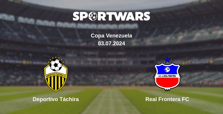 Where to watch the match Deportivo Táchira - Real Frontera FC