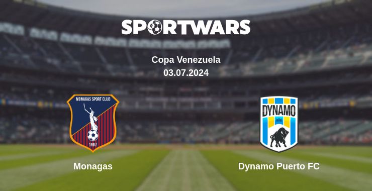 Where to watch the match Monagas - Dynamo Puerto FC