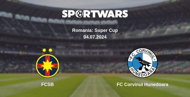 Where to watch the match FCSB - FC Corvinul Hunedoara