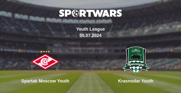 Where to watch the match Spartak Moscow Youth - Krasnodar Youth