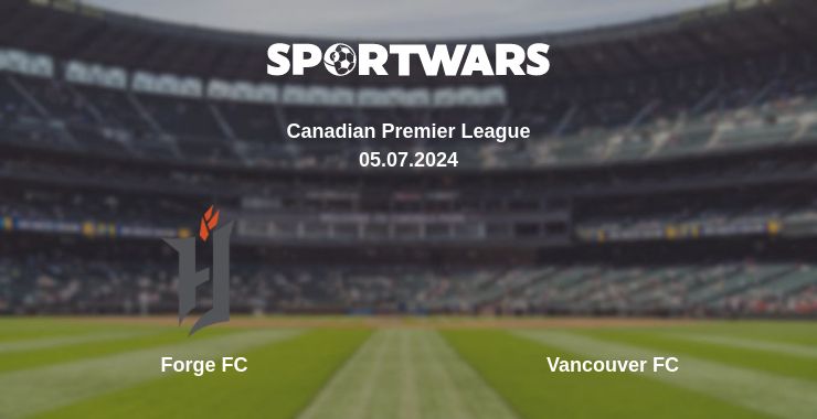 Where to watch the match Forge FC - Vancouver FC