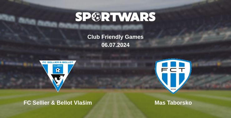 Where to watch the match FC Sellier & Bellot Vlašim - Mas Taborsko