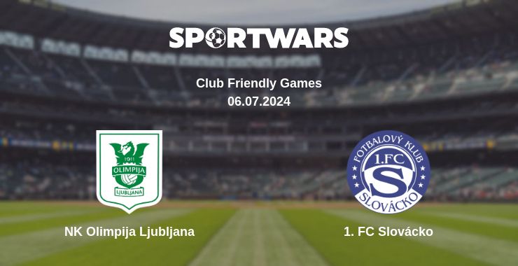 Where to watch the match NK Olimpija Ljubljana - 1. FC Slovácko