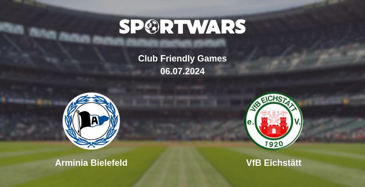 Where to watch the match Arminia Bielefeld - VfB Eichstätt