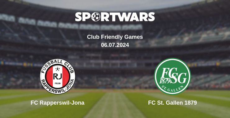 Where to watch the match FC Rapperswil-Jona - FC St. Gallen 1879