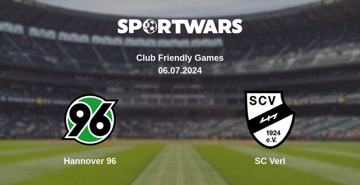 Where to watch the match Hannover 96 - SC Verl