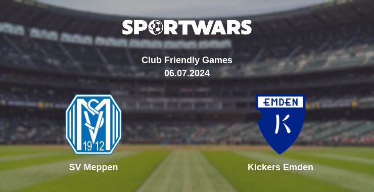 Where to watch the match SV Meppen - Kickers Emden