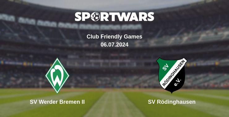 Where to watch the match SV Werder Bremen II - SV Rödinghausen