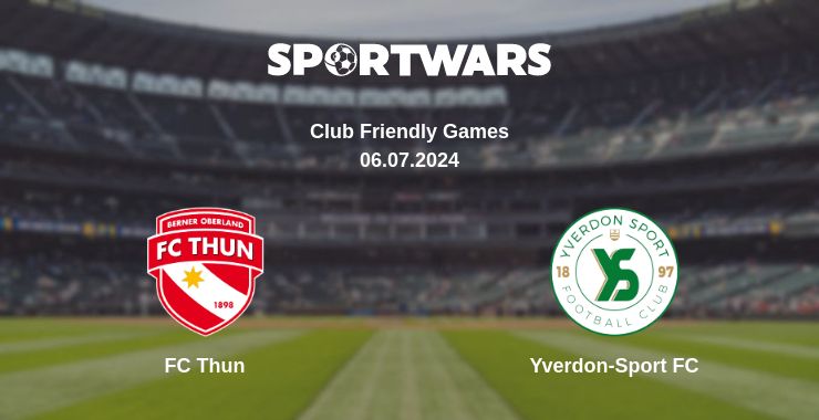 Where to watch the match FC Thun - Yverdon-Sport FC