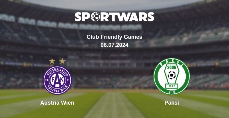 Where to watch the match Austria Wien - Paksi