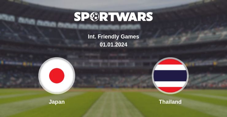 Where to watch the match Japan - Thailand