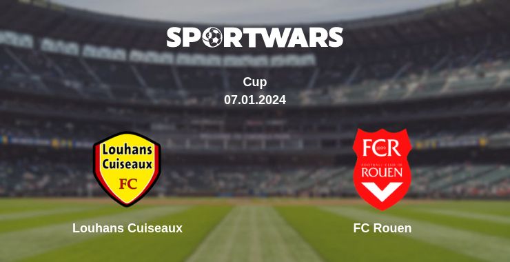 Where to watch the match Louhans Cuiseaux - FC Rouen