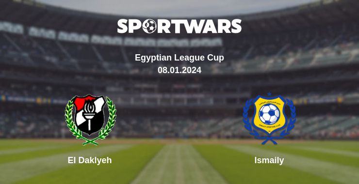 Where to watch the match El Daklyeh - Ismaily