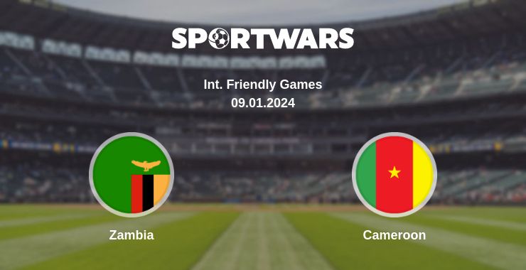 Where to watch the match Zambia - Cameroon