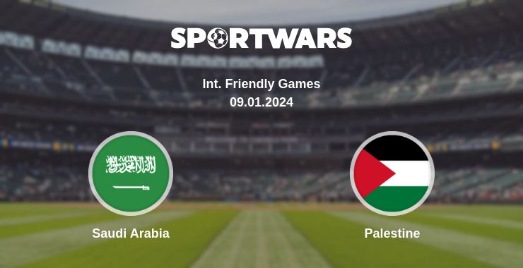 Where to watch the match Saudi Arabia - Palestine