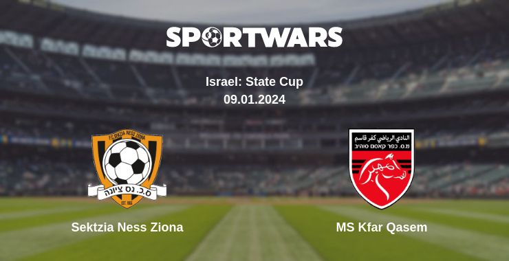 Where to watch the match Sektzia Ness Ziona - MS Kfar Qasem