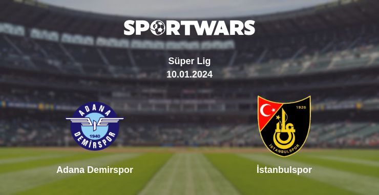 Where to watch the match Adana Demirspor - İstanbulspor