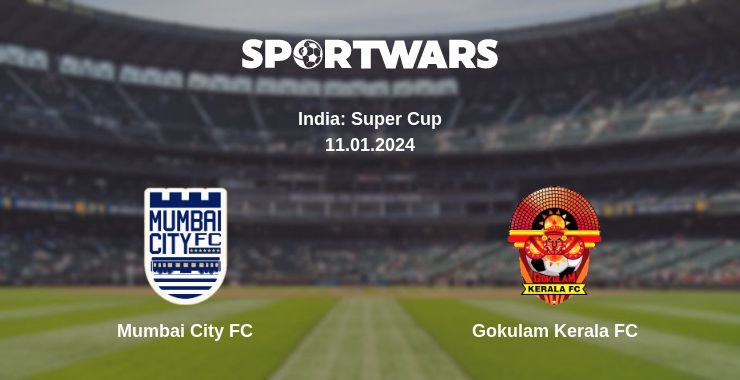 Where to watch the match Mumbai City FC - Gokulam Kerala FC