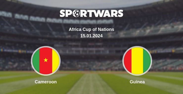 Where to watch the match Cameroon - Guinea