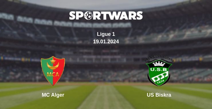 Where to watch the match MC Alger - US Biskra