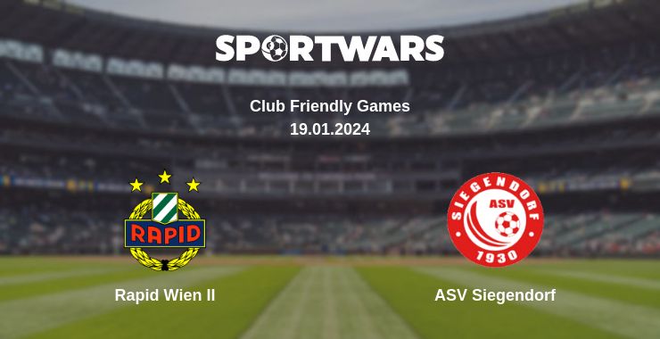 Where to watch the match Rapid Wien II - ASV Siegendorf