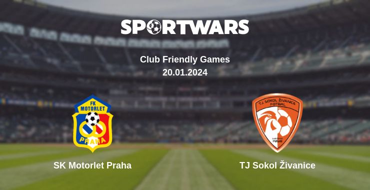 Where to watch the match SK Motorlet Praha - TJ Sokol Živanice