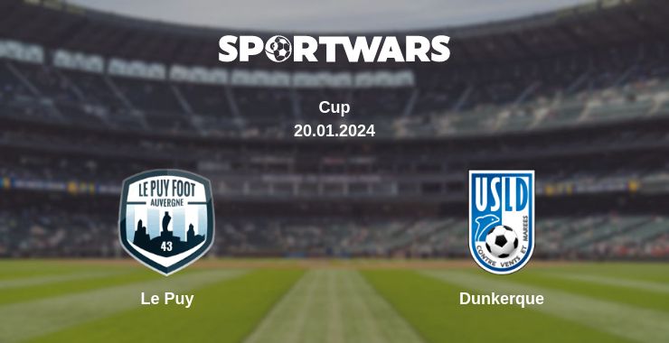 Where to watch the match Le Puy - Dunkerque