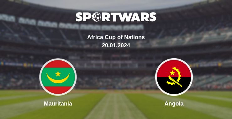 Where to watch the match Mauritania - Angola