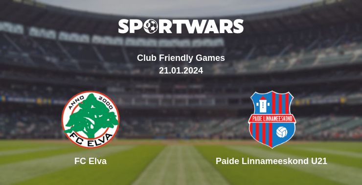 Where to watch the match FC Elva - Paide Linnameeskond U21