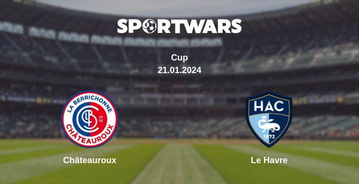 Where to watch the match Châteauroux - Le Havre