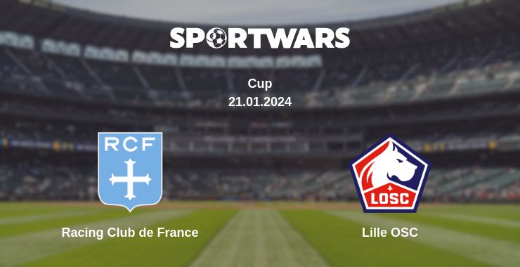 Where to watch the match Racing Club de France - Lille OSC