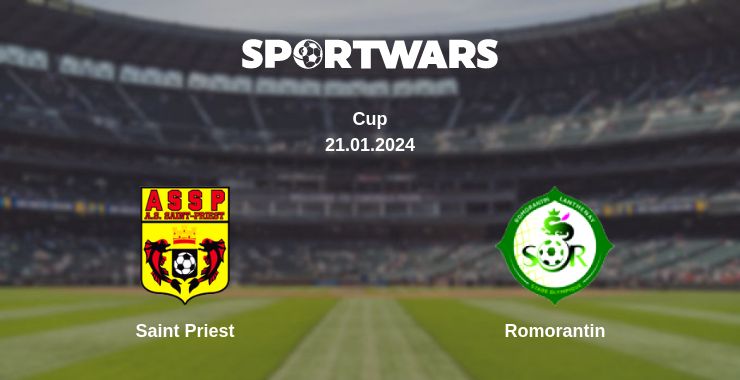 Where to watch the match Saint Priest - Romorantin