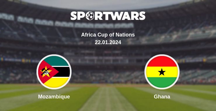 Where to watch the match Mozambique - Ghana