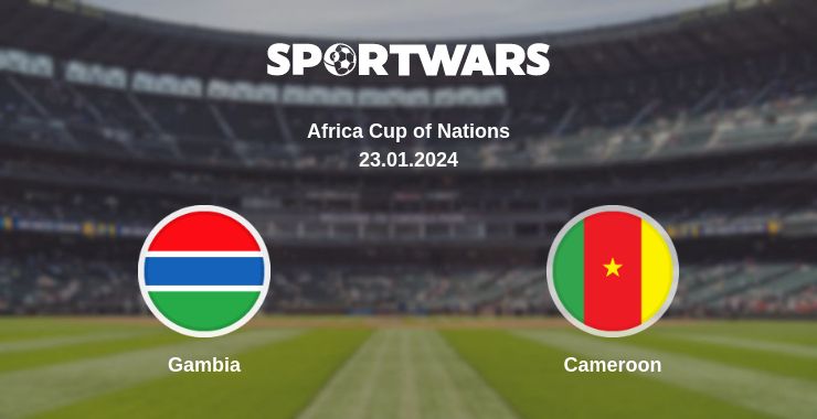 Where to watch the match Gambia - Cameroon