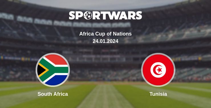 Where to watch the match South Africa - Tunisia