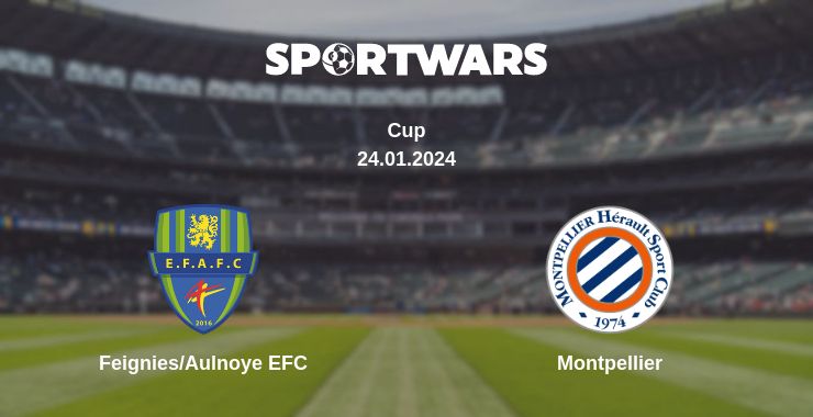 Where to watch the match Feignies/Aulnoye EFC - Montpellier