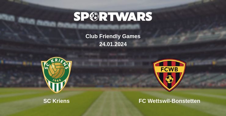 Where to watch the match SC Kriens - FC Wettswil-Bonstetten