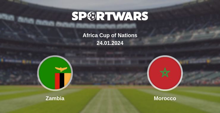 Where to watch the match Zambia - Morocco