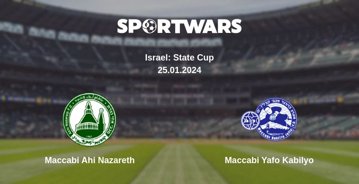 Where to watch the match Maccabi Ahi Nazareth - Maccabi Yafo Kabilyo