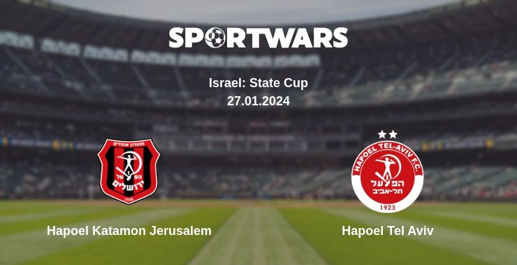 Where to watch the match Hapoel Katamon Jerusalem - Hapoel Tel Aviv