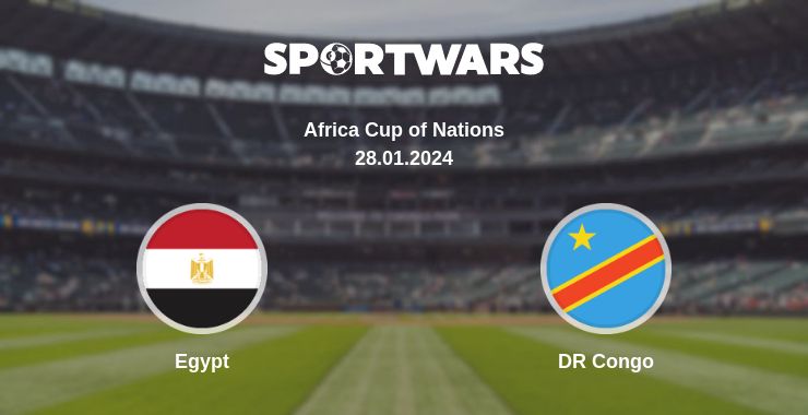 Where to watch the match Egypt - DR Congo