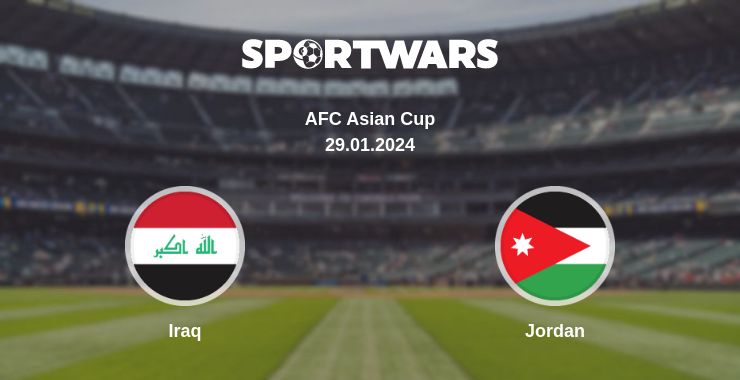 Where to watch the match Iraq - Jordan