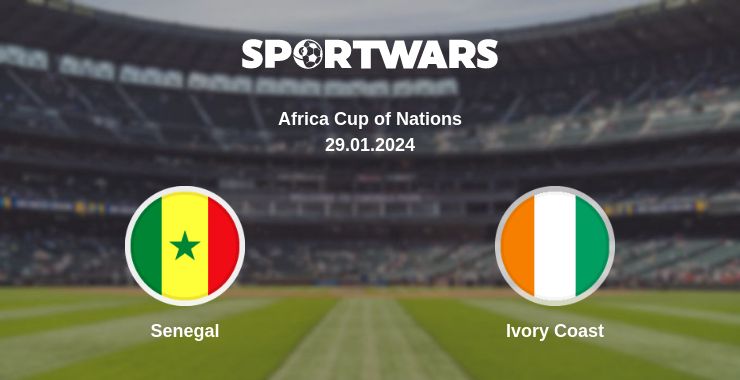 Where to watch the match Senegal - Ivory Coast