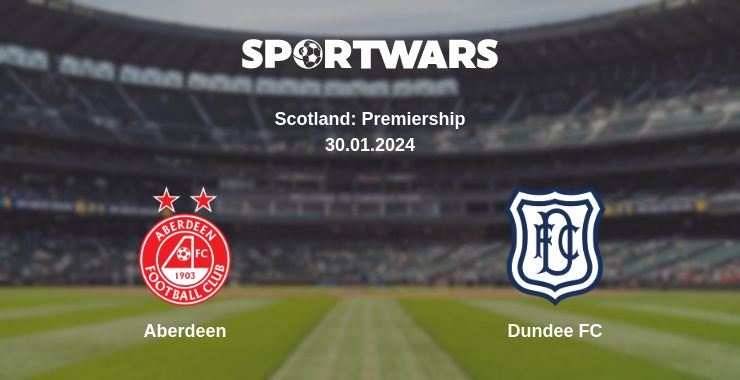 Where to watch the match Aberdeen - Dundee FC